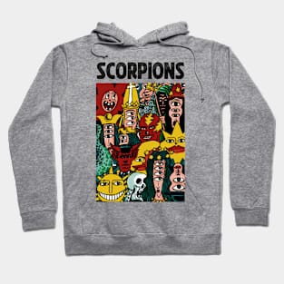 Monsters Party of Scorpions Hoodie